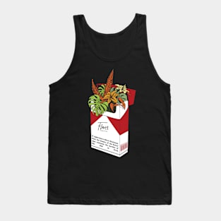 Flower Cigarete Tank Top